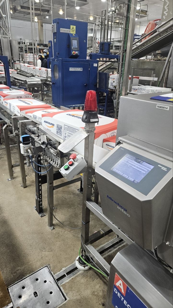 Rosario boxed product inspection and line control